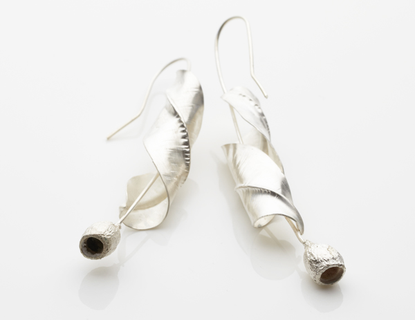 Nestle | Eternal Twist Duo Silver Earrings
