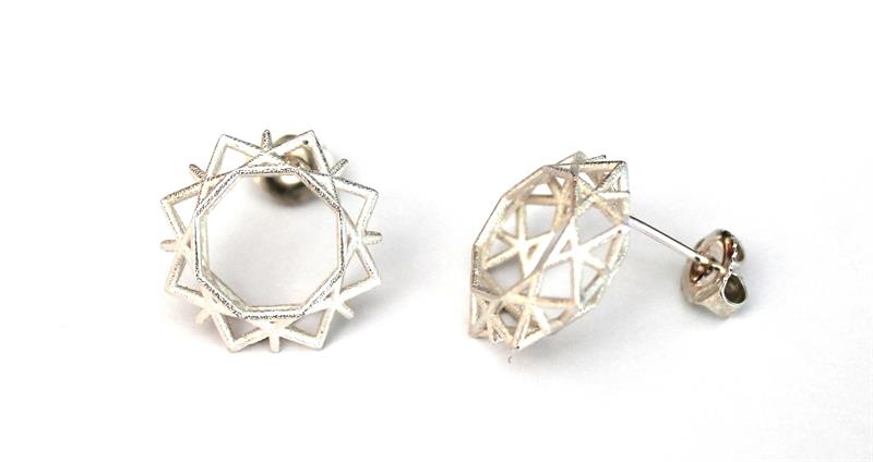 “Lazer Line Earrings”