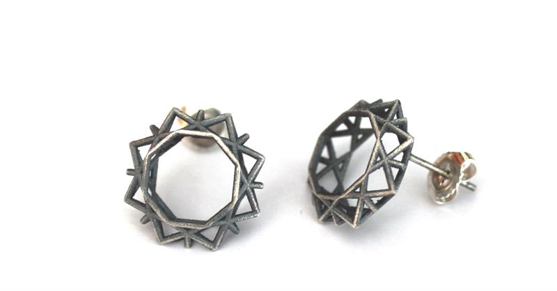 “Lazer Line Earrings”