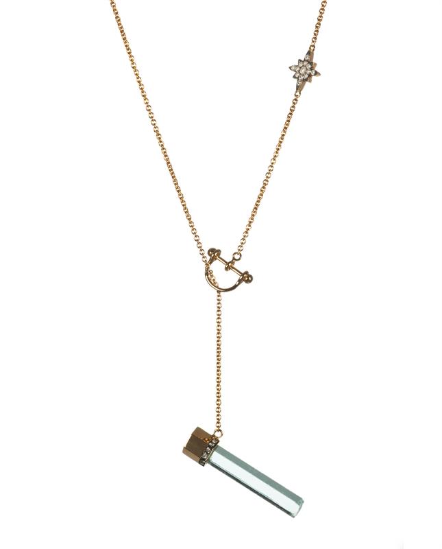 Laika supernova necklace