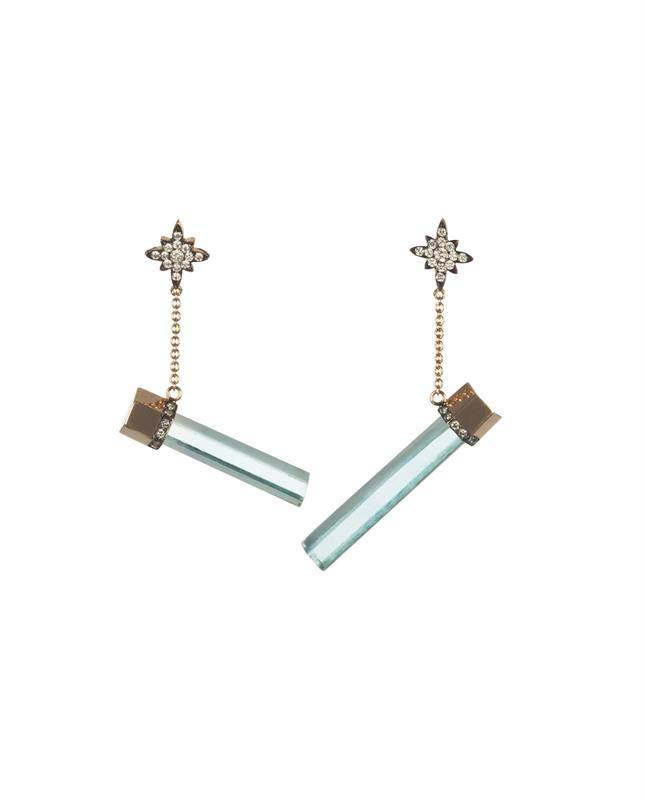 Laika supernova earrings